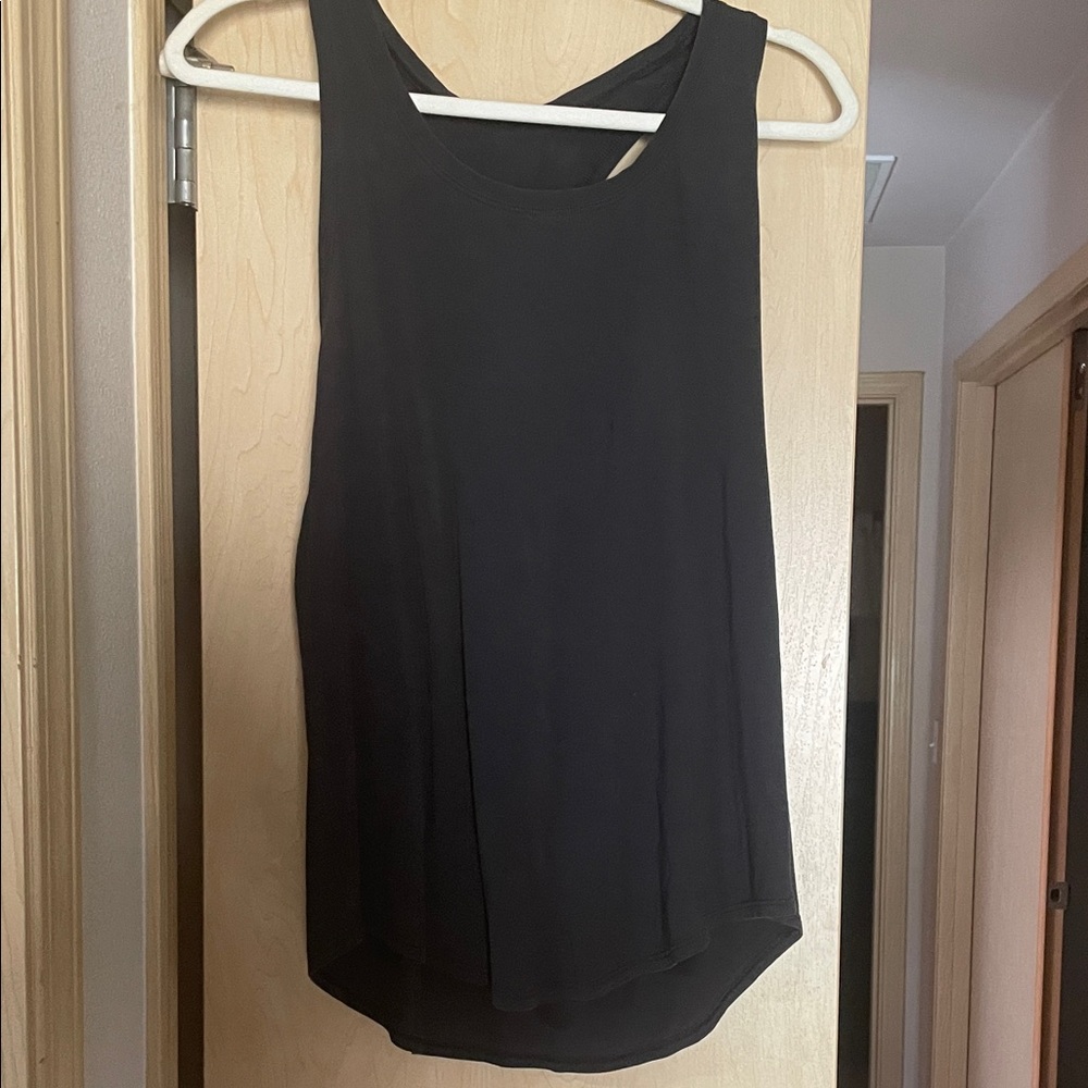 Lululemon Athletica Black Love Tank top size 6
